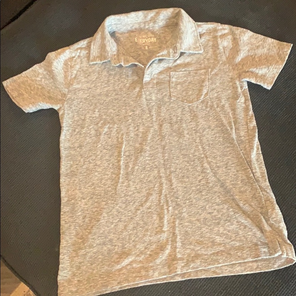 Boys 8 J Crew polo style/ uniform shirt
